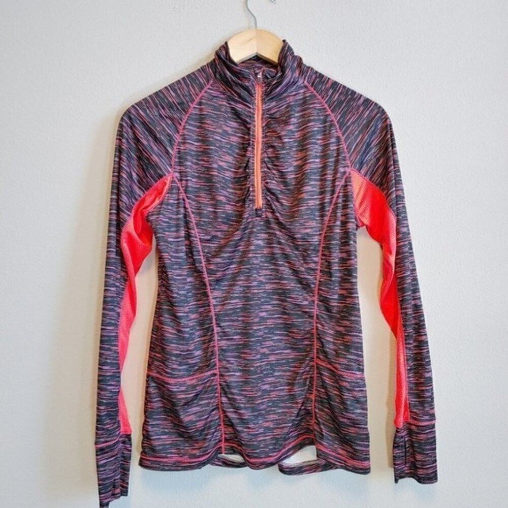 Fila Top Quarter Zip Thumb Holes Sz M